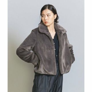 ビューティアンドユースユナイテッドアローズ(BEAUTY&YOUTH UNITED ARROWS)の【DK.BROWN】フェイクファー ショートコート(その他)