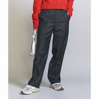 ビューティアンドユースユナイテッドアローズ(BEAUTY&YOUTH UNITED ARROWS)の【BLACK】ウールブレンドネップ ストレート パンツ(その他)