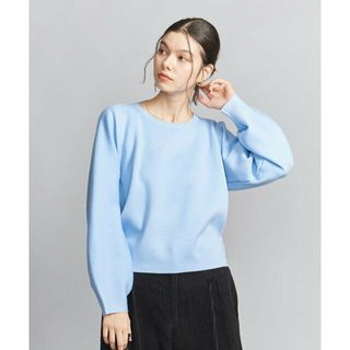 ビューティアンドユースユナイテッドアローズ(BEAUTY&YOUTH UNITED ARROWS)の【LT.BLUE】ミラノリブ ボリュームスリーブ ニット -ウォッシャブル-(ニット/セーター)