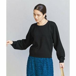 ビューティアンドユースユナイテッドアローズ(BEAUTY&YOUTH UNITED ARROWS)の【BLACK】ミラノリブ ボリュームスリーブ ニット -ウォッシャブル-(ニット/セーター)