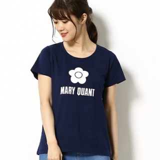MARY QUANT - マリークワント　シンプルデイジーロゴ Tシャツ
