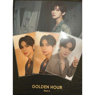 ATEEZ - ATEEZ GOLDENHOUR ヨサン　封入トレカ　ポストカード　4点