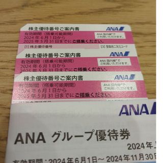 エーエヌエー(ゼンニッポンクウユ)(ANA(全日本空輸))のANA　株主優待(航空券)