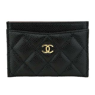 シャネル(CHANEL)の新品 シャネル CHANEL カードケース PORTE-CARTES CLASSIQUE ブラック(名刺入れ/定期入れ)