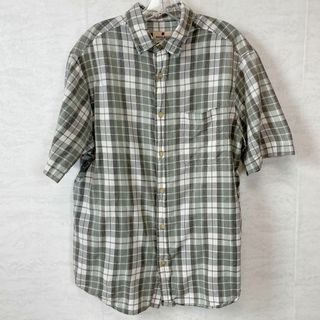 ウールリッチ(WOOLRICH)のウールリッチ　半袖シャツ　マルチカラー　チェック模様　おそらくコットンシャツ古着(シャツ)