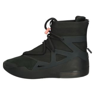 ナイキ(NIKE)のNIKE ナイキ ×FEAR OF GOD AIR FEAR OF GOD 1TRIPLE BLACK × エアフィアオブゴッド1 トリプルブラック ハイカットスニーカー ブラック US9/27.0cm AR4237-005(スニーカー)