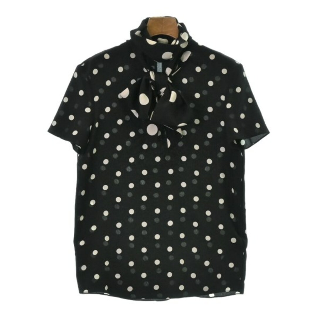 VALENTINO ヴァレンティノ ブラウス 36(XS位) 黒x白(ドット VALENTINO ヴァレンティノ ブラウス 36(XS位) 黒x白(ドット