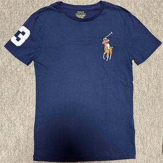 ポロラルフローレン(POLO RALPH LAUREN)の〈美品〉ポロラルフローレン　半袖Tシャツ　刺繍ロゴ　ナンバリングビッグポニー(Tシャツ/カットソー(半袖/袖なし))