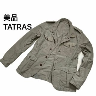 タトラス(TATRAS)の美品TATRAS タトラス ミリタリージャケット　テーラードジャケット(テーラードジャケット)