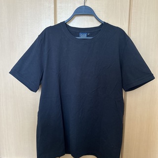 muta MARINE ムータマリン 無地 Tシャツ ブラック　黒Lサイズ(Tシャツ/カットソー(七分/長袖))