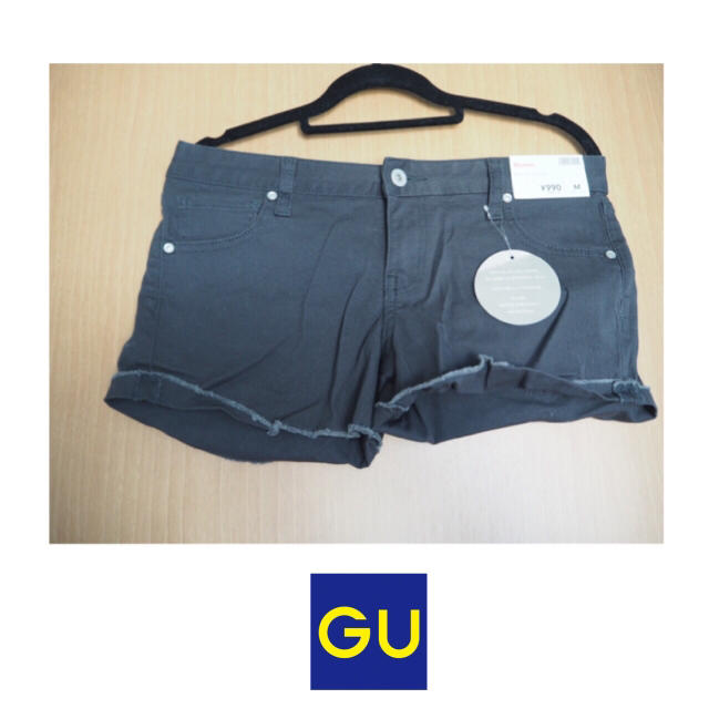 GU(ジーユー)のショートパンツ レディースのパンツ(ショートパンツ)の商品写真