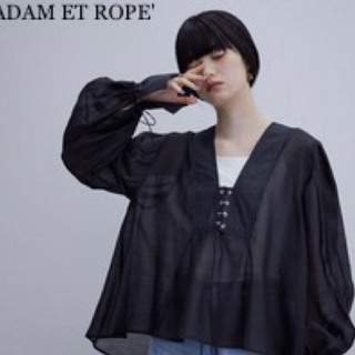 Adam et Rope' - アダムエロペ　シアーブラウス