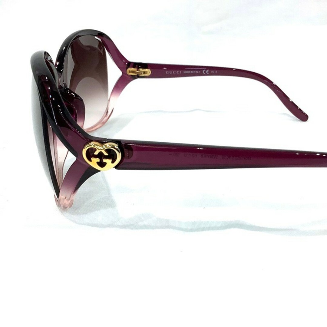 GUCCI グッチ サングラス GG 3525 ラブリーハート 箱有 パープル GUCCI グッチ サングラス GG 3525 ラブリーハート 箱有 パープル