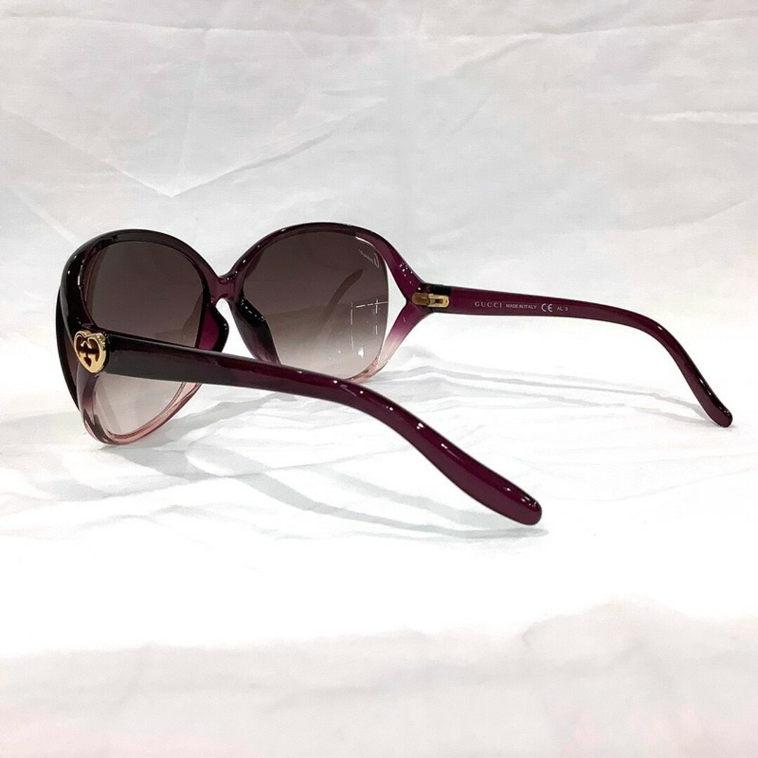 GUCCI グッチ サングラス GG 3525 ラブリーハート 箱有 パープル GUCCI グッチ サングラス GG 3525 ラブリーハート 箱有 パープル