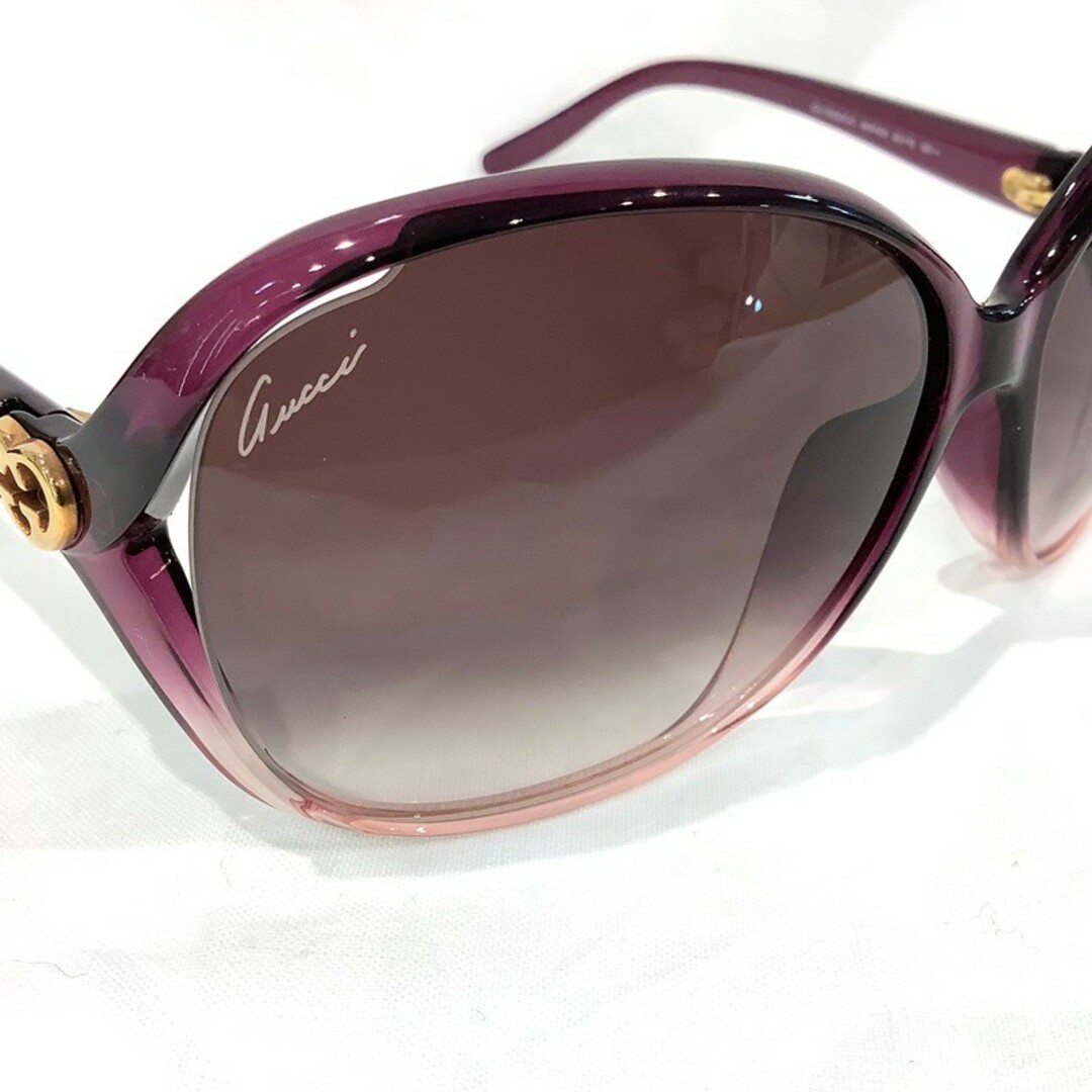 GUCCI グッチ サングラス GG 3525 ラブリーハート 箱有 パープル GUCCI グッチ サングラス GG 3525 ラブリーハート 箱有 パープル