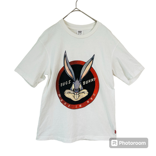GU ジーユー　メンズ　バックスバニープリント　Tシャツ　サイズM(Tシャツ/カットソー(半袖/袖なし))