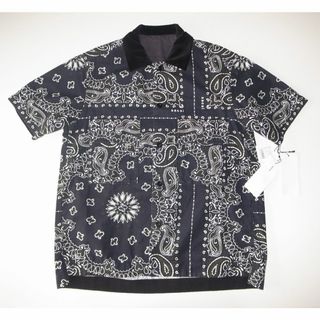 サカイ(sacai)のsacai bandana print shirts バンダナ 半袖シャツ 1(シャツ)