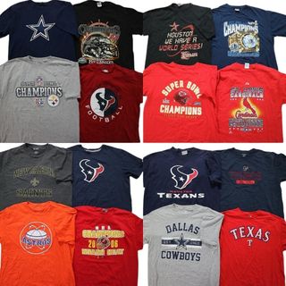 古着卸 まとめ売り プロチーム 半袖Tシャツ 16枚セット (メンズ M ) NFL スティラーズ MLB カージナルス MT3878(その他)