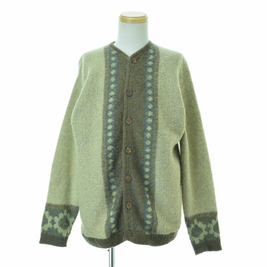 BRENT】60s モヘア混ニット長袖カーディガンの通販 by ブランド BRENT】60s モヘア混ニット長袖カーディガンの通販 by ブランド