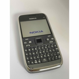 ノキア(NOKIA)のNokia E72 グレーグローバル版(携帯電話本体)