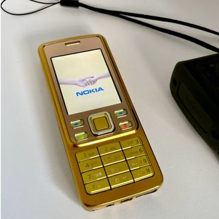 ノキア(NOKIA)のNokia 6300 ゴールド(携帯電話本体)