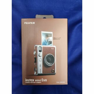 新品 FUJI instax mini Evo チェキ TypeC ブラウン