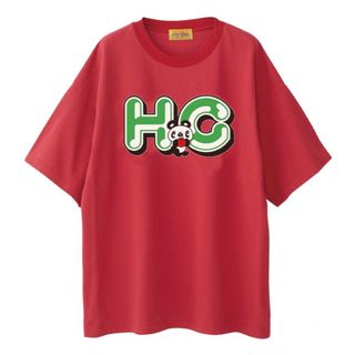 ヒステリックグラマー(HYSTERIC GLAMOUR)のHG APPLE PANDA オーバーサイズ　Tシャツ(Tシャツ(半袖/袖なし))