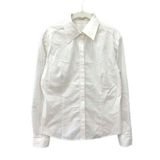 Style com - スタイルコム style com シャツ 長袖 ストレッチ 11 白 アイボリー