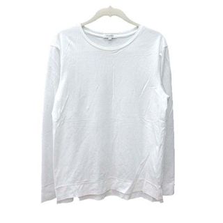 プラステ(PLST)のプラステ Tシャツ カットソー 長袖 クルーネック 無地 L 白 ■MO(Tシャツ(長袖/七分))