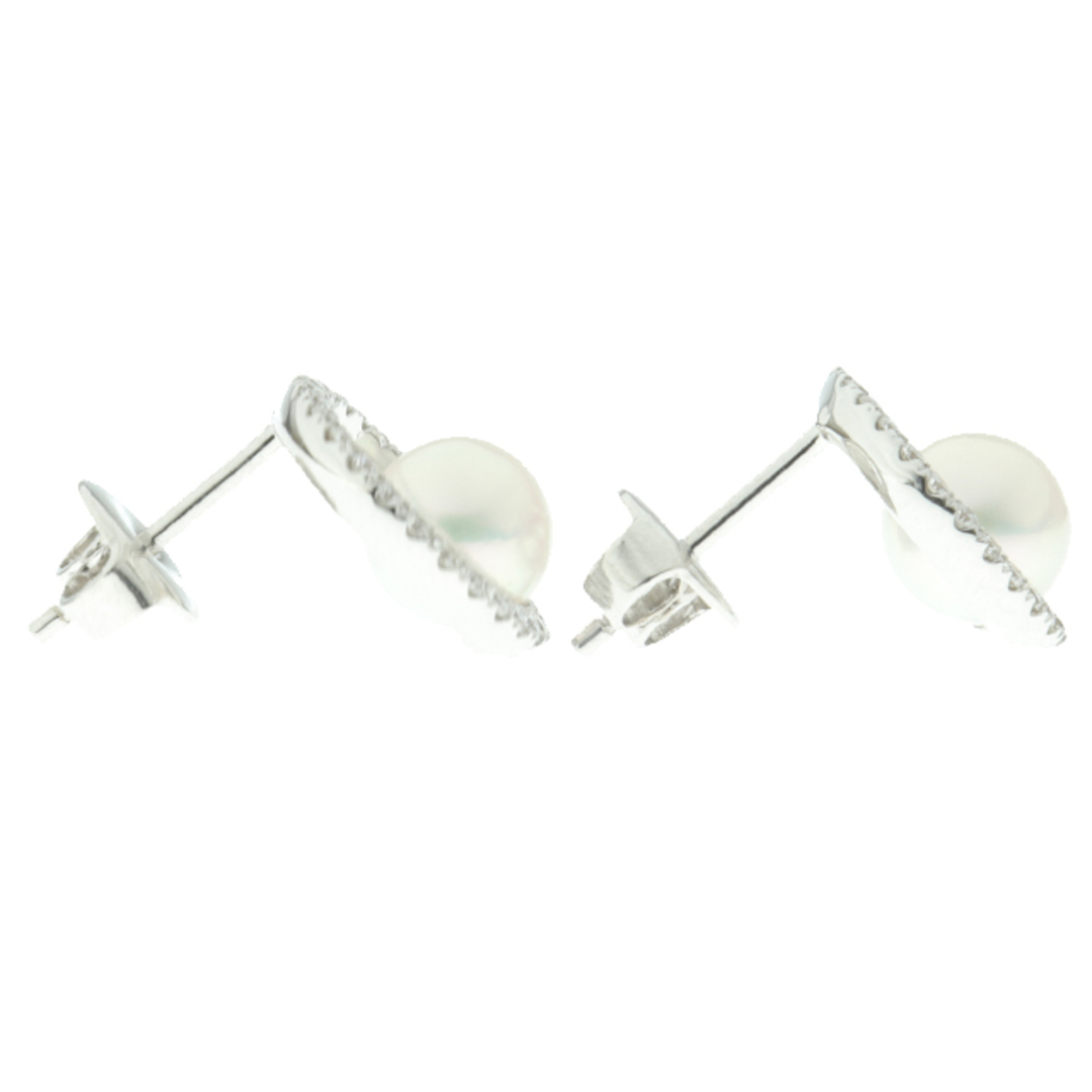 MIKIMOTO - ミキモト MIKIMOTO サークル パール ダイヤ ピアス MIKIMOTO - ミキモト MIKIMOTO サークル パール ダイヤ ピアス