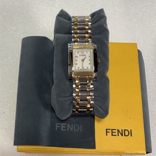 フェンディ(FENDI)のフェンディ FENDI QUARTZ クォーツ レディース 腕時計 中古品(腕時計)