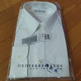 チョーヤシャツ(CHOYA SHIRT)の新品★チョーヤシャツCHOYA メンズL42‐84　綿100％ 　白長袖シャツ (シャツ)