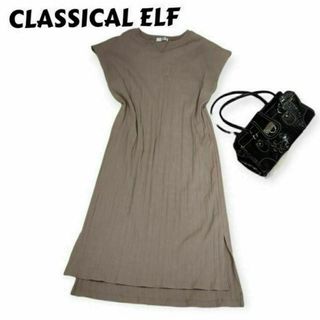 クラシカルエルフ(Classical Elf.)の【CLASSICAL ELF】クラシカルエルフ★ノースリーブロングワンピース(ロングワンピース/マキシワンピース)