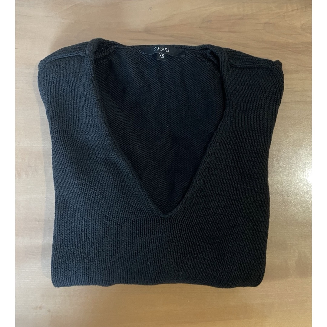 GUCCI - ⭐︎最終値下⭐︎GUCCI グッチ ニット コットン100% V GUCCI - ⭐︎最終値下⭐︎GUCCI グッチ ニット コットン100% V