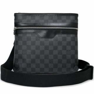 ルイヴィトン(LOUIS VUITTON)のルイ ヴィトン トマス ショルダーバッグ 斜め掛け ダミエグラフィット ブラック 黒 シルバー金具 N58028 LOUIS VUITTON（未使用保管品）(ショルダーバッグ)