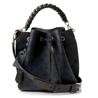 ルイヴィトン(LOUIS VUITTON)のルイ ヴィトン ムリア 2WAY ショルダー ハンドバッグ 斜め掛け モノグラムマヒナ レザー ノワール ブラック 黒 シルバー金具 M55800 LOUIS VUITTON（未使用保管品）(ショルダーバッグ)