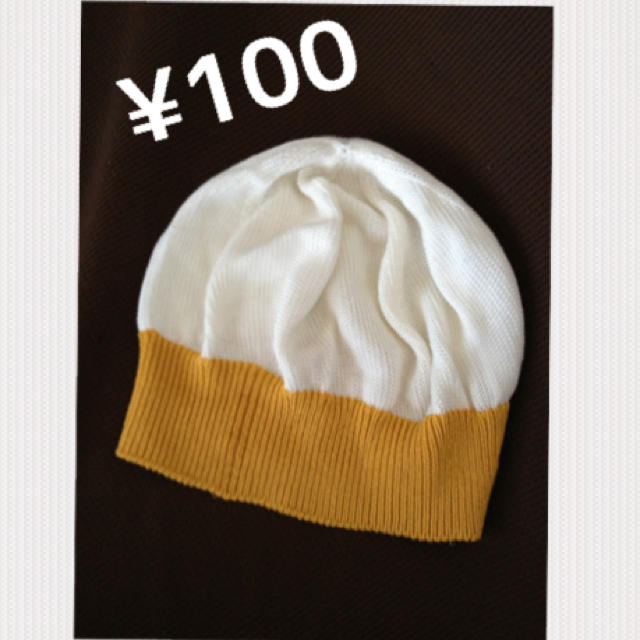 Adam et Rope'(アダムエロぺ)の100円！サマーニット帽 レディースの帽子(ニット帽/ビーニー)の商品写真