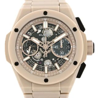 ウブロ(HUBLOT)のウブロ ビッグバンインテグレーテッドベージュセラミック LIMITED 451.CZ.4620.CZ セラミック 自動巻(腕時計(アナログ))