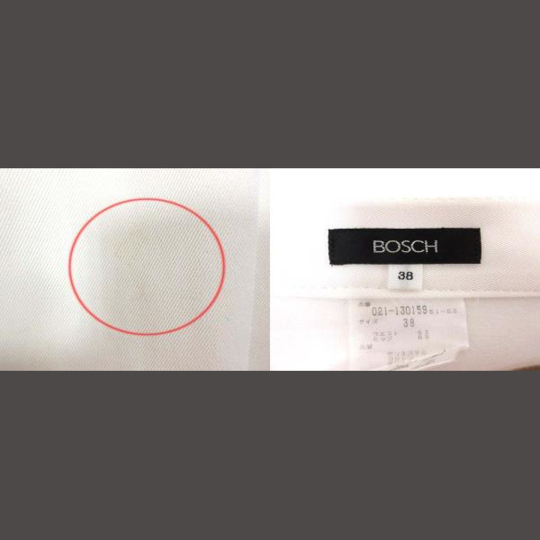 BOSCH - ボッシュ BOSCH フレアパンツ 38 白 ホワイト /YKの通販 BOSCH - ボッシュ BOSCH フレアパンツ 38 白 ホワイト /YKの通販