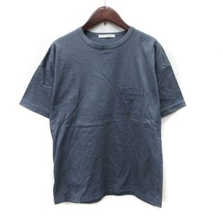 メンズメルローズ(MEN'S MELROSE)のメンズメルローズ Tシャツ カットソー 半袖 3 紺 ネイビー /YI(Tシャツ/カットソー(半袖/袖なし))