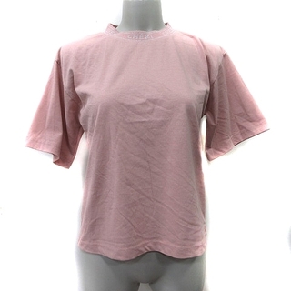 リリーブラウン(Lily Brown)のリリーブラウン Tシャツ カットソー 半袖 F ピンク /YI(Tシャツ(半袖/袖なし))