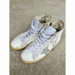 カナダグース(CANADA GOOSE)の希少GOLDEN GOOSE ゴールデングース　スワロフスキーコラボ　スニーカー(スニーカー)