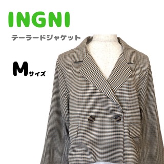 イング(INGNI)の新品未使用　INGNI　イング　テーラードジャケット　アウター　ショート丈　薄手(テーラードジャケット)