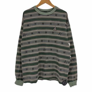 ハフ(HUF)のHUF(ハフ) RESERVOIR STRIPE LS TEE メンズ トップス(Tシャツ/カットソー(七分/長袖))