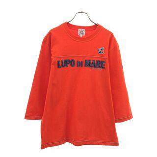 シナコバ(SINACOVA)のシナコバ 7分袖 Tシャツ L オレンジ SINA COVA カットソー メンズ(Tシャツ/カットソー(七分/長袖))