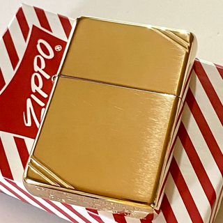 ジッポー(ZIPPO)のZIPPO 1937 復刻 ブラス 磨き 真鍮 フラットトップ ジッポー 270(タバコグッズ)