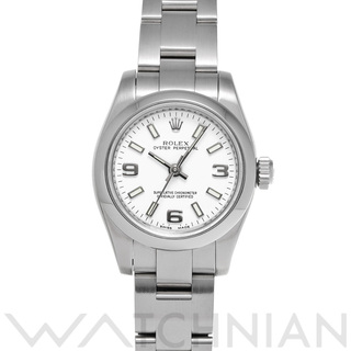 ロレックス(ROLEX)の中古 ロレックス ROLEX 176200 Z番(2006年頃製造) ホワイト レディース 腕時計(腕時計)