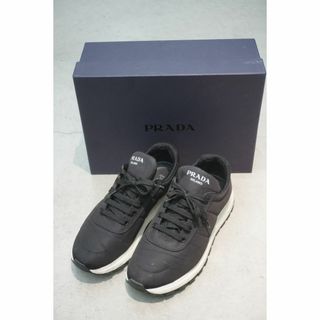 プラダ(PRADA)の正規20SS PRADA Re-Nylon ナイロン スニーカー 黒白514O▲(スニーカー)