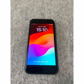 アイフォーン(iPhone)の美品 国内版 SIMフリー iPhoneSE 第2世代 128GB ブラック色(スマートフォン本体)