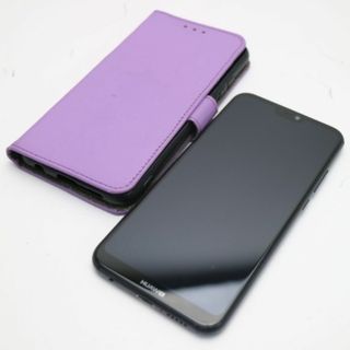 ファーウェイ(HUAWEI)の良品中古 SIMフリー HUAWEI P20 lite ブラック 白ロム  M222(スマートフォン本体)